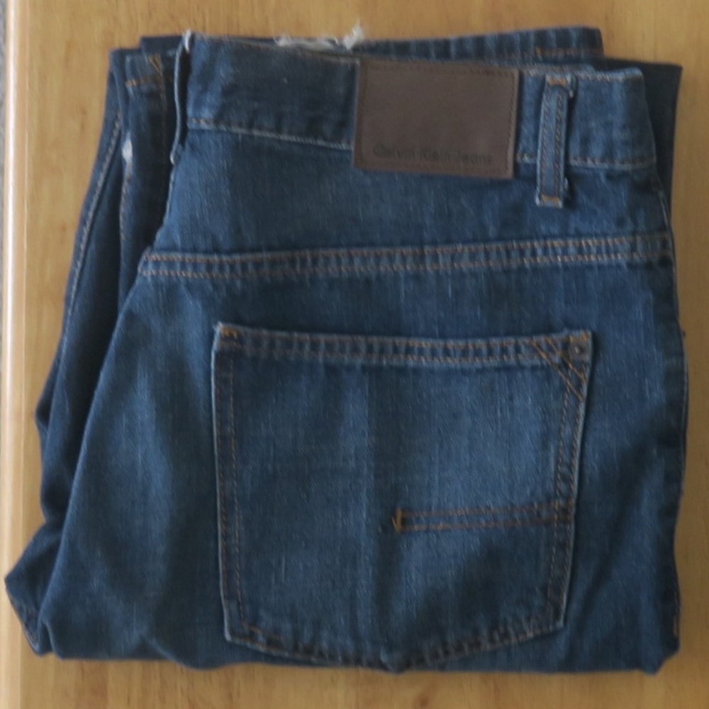 Vintage Calvin Klein BootCut Washed Deep Blue Jean